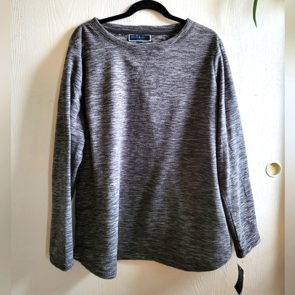 Grey Cozy Longsleeve - Karen Scott Sport